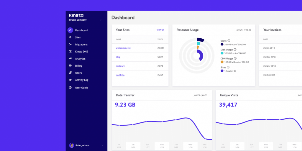 Administrer flere WordPress-websteder med MyKinsta - Det er let