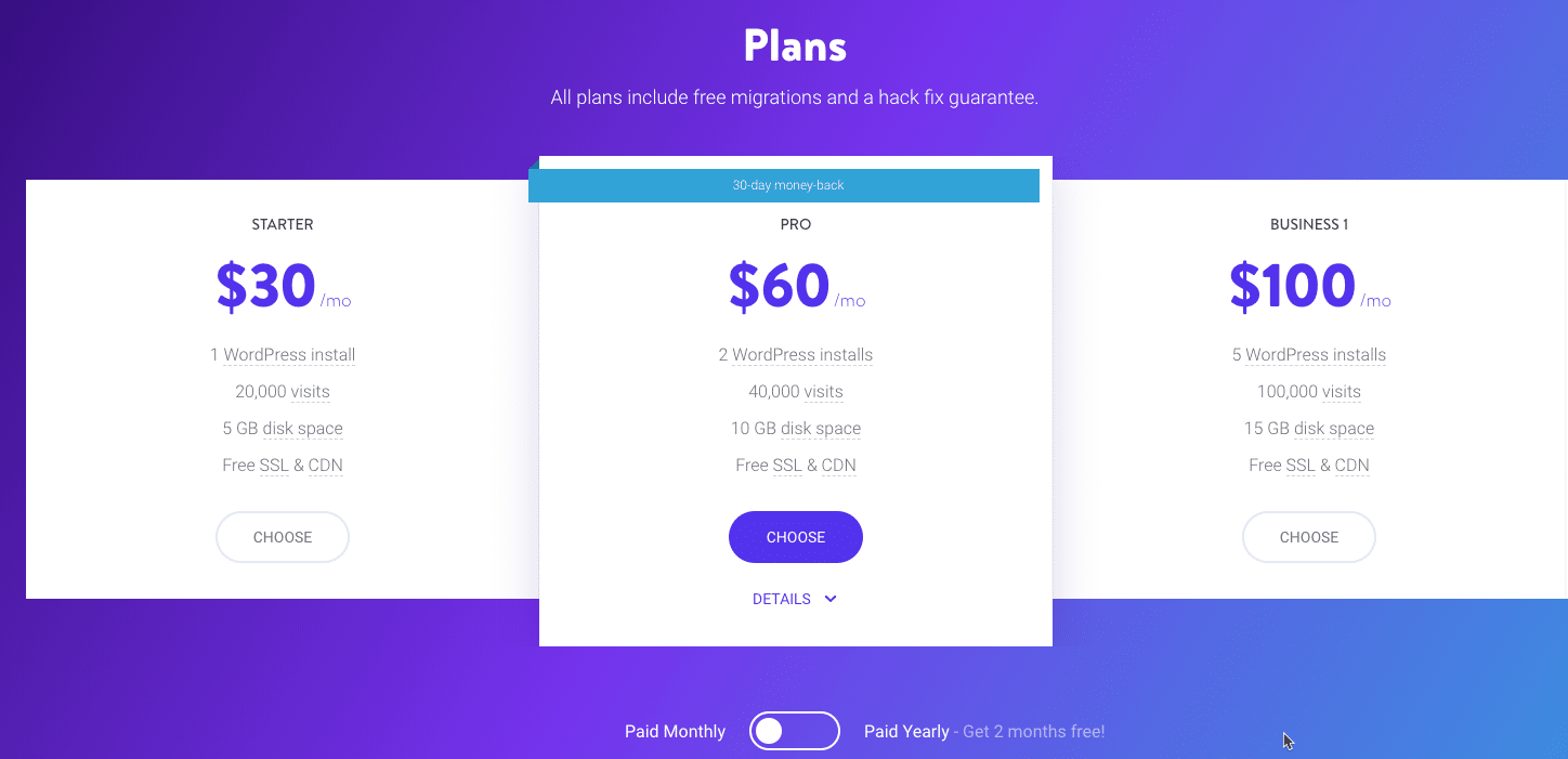 Kinsta planer