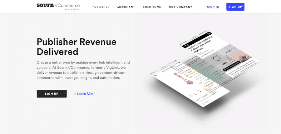 Sovrn // Commerce (tidligere VigLink)