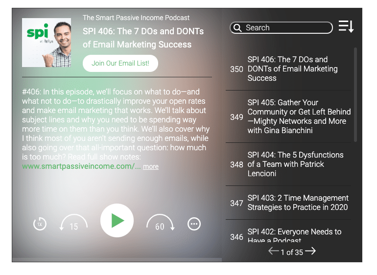 Smart Podcast Player