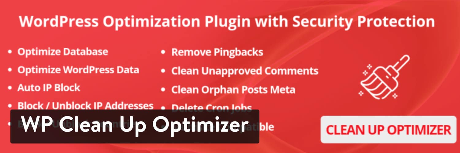 WP Clean Up Optimizer WordPress plugin
