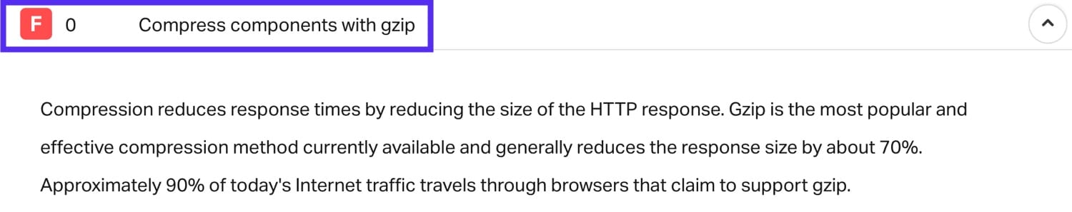 Komprimere komponenter med GZIP