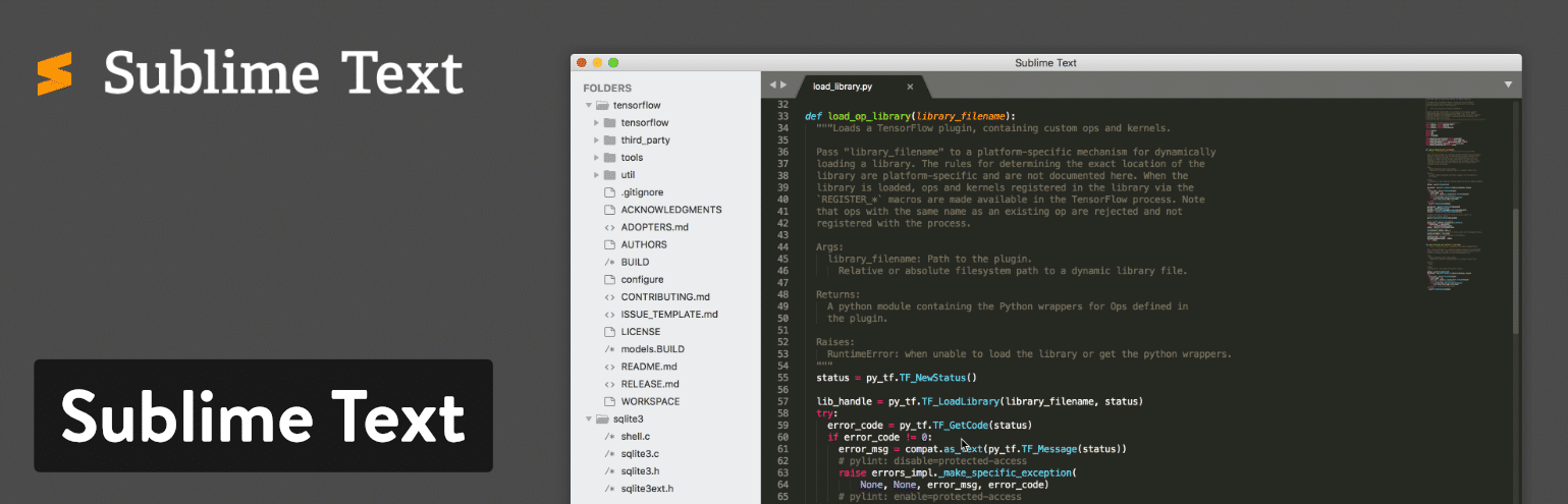 Sublime Text editor