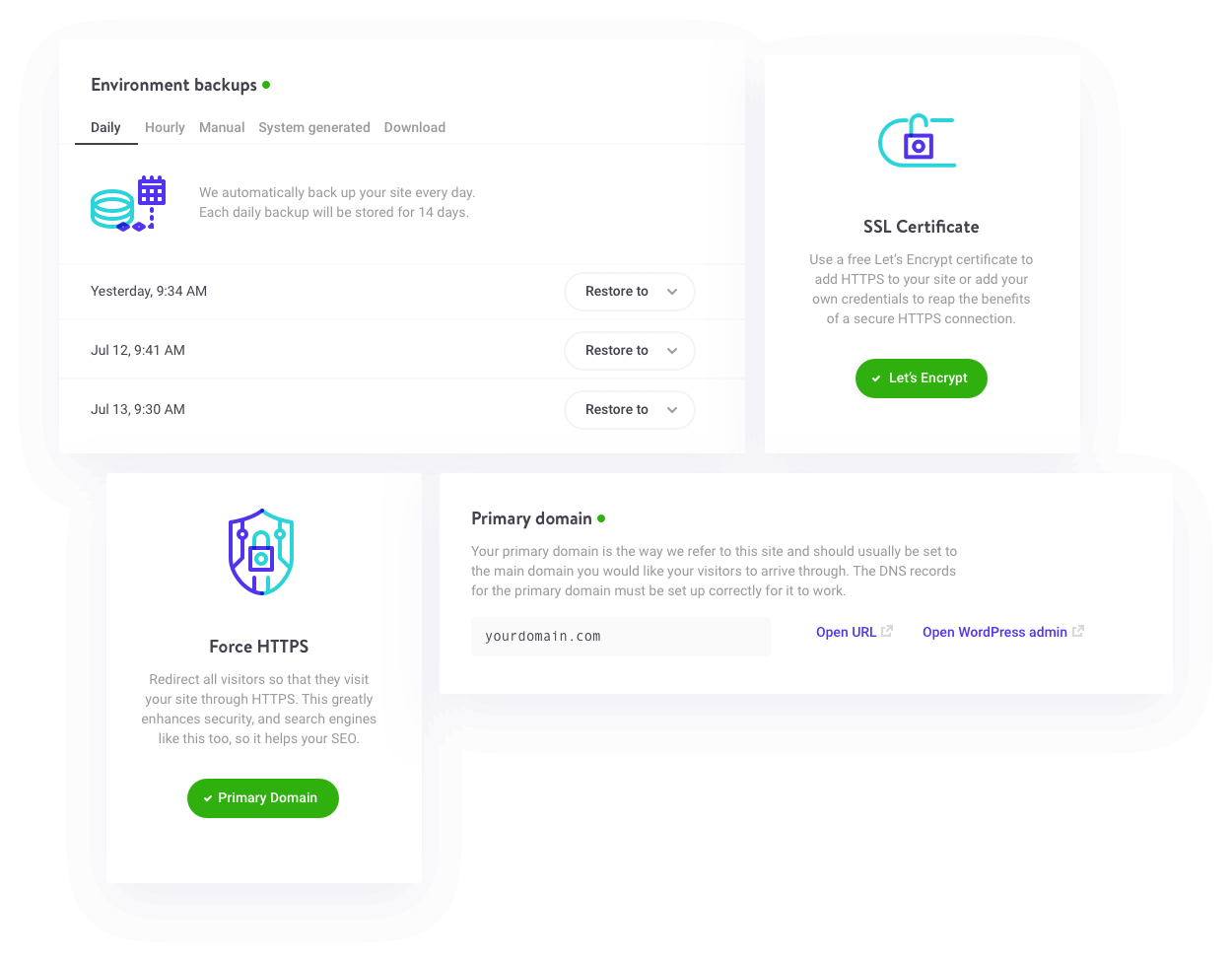 Herramientas de gestión del sitios web de WordPress