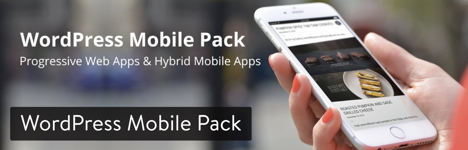 El plugin de WordPress Mobile Pack para WordPress