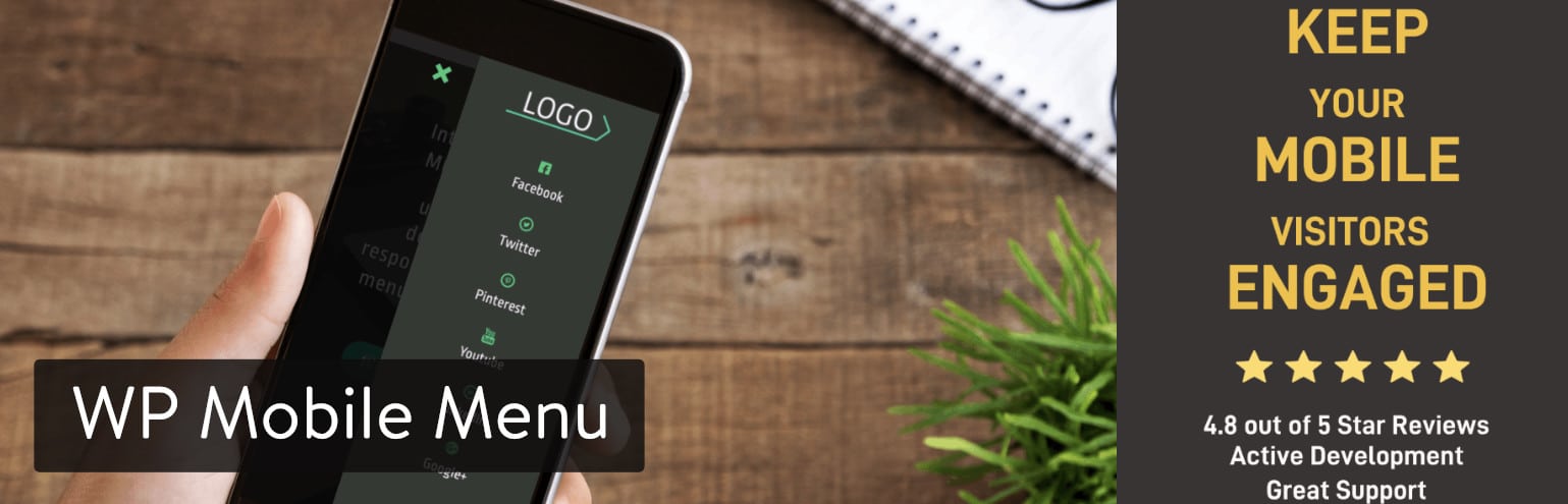 El plugin WP Mobile Menu para WordPress