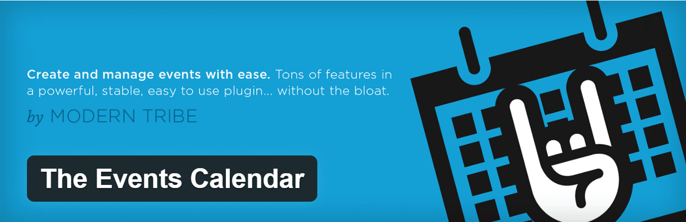 wordpress events calendar