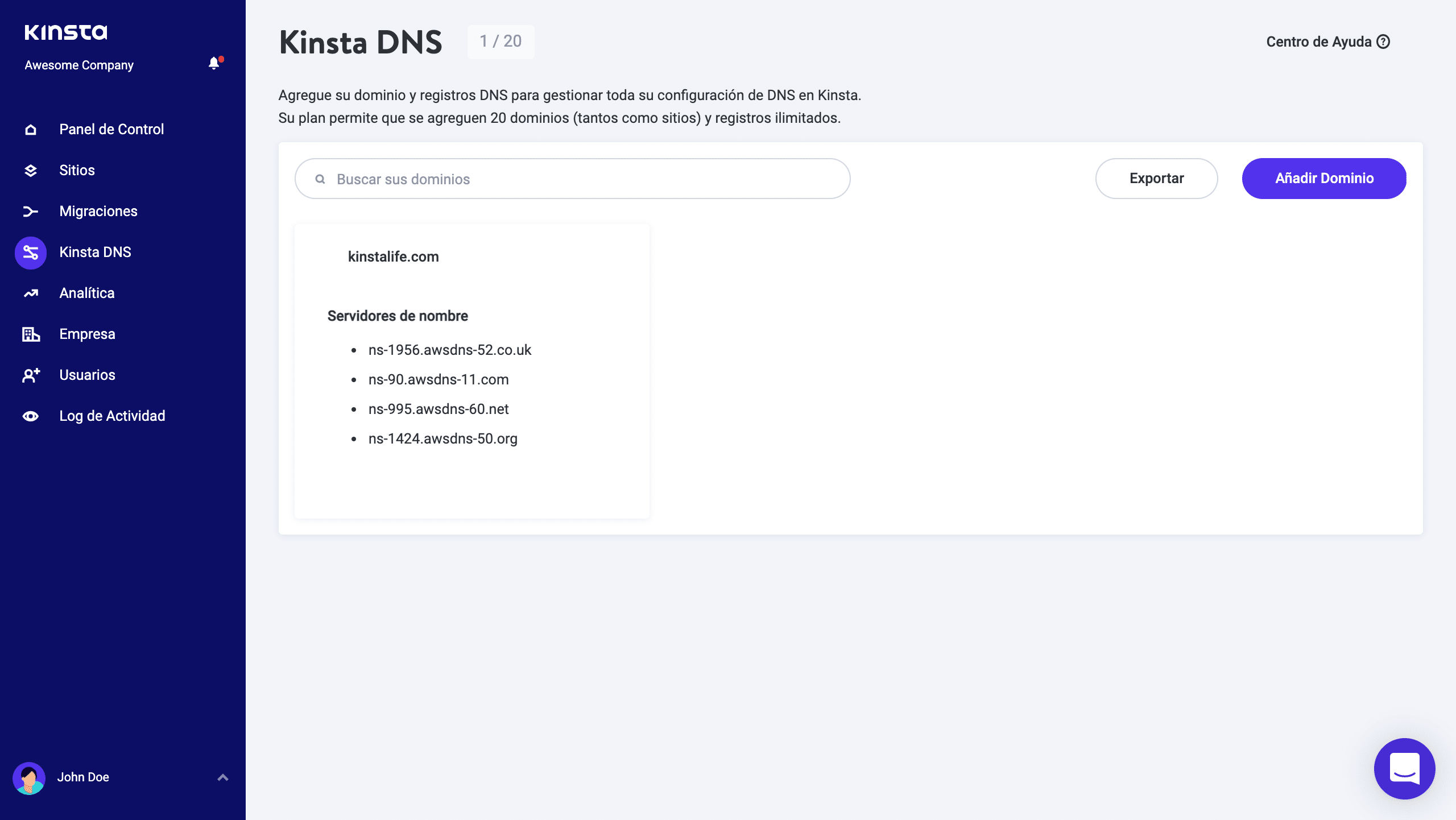 Servidores de nombres DNS premium