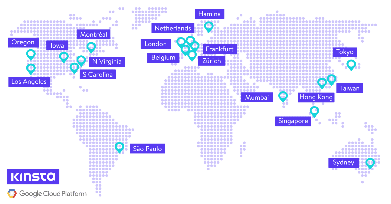 Google Cloud Platform expansión de la red