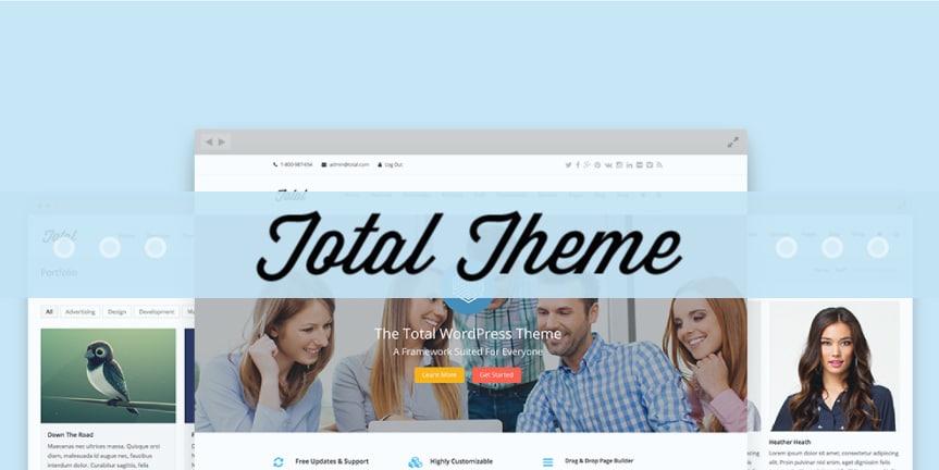 tema total de wordpress