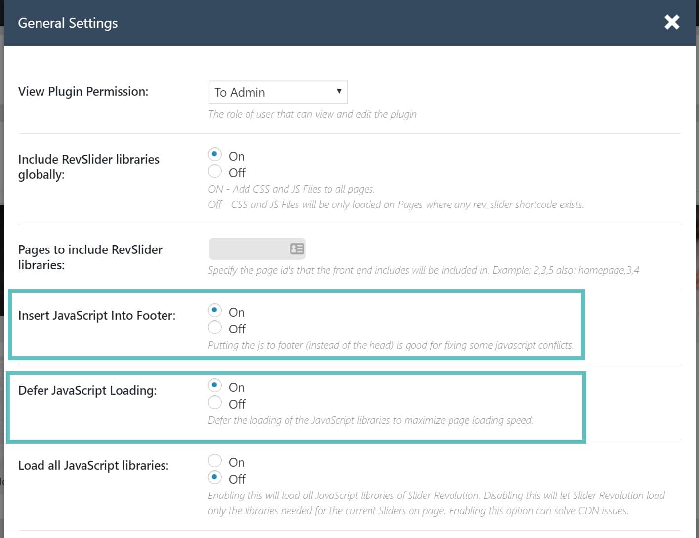 27. optimización de revolution slider