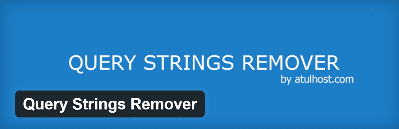 plugin para retirar cadenas de consulta
