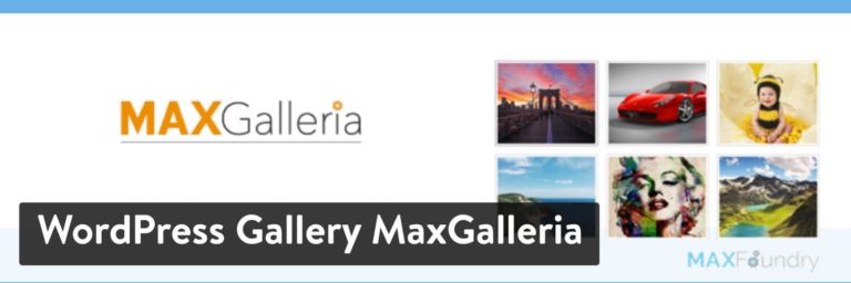 WordPress Gallery MaxGalleria Plugin de WordPress