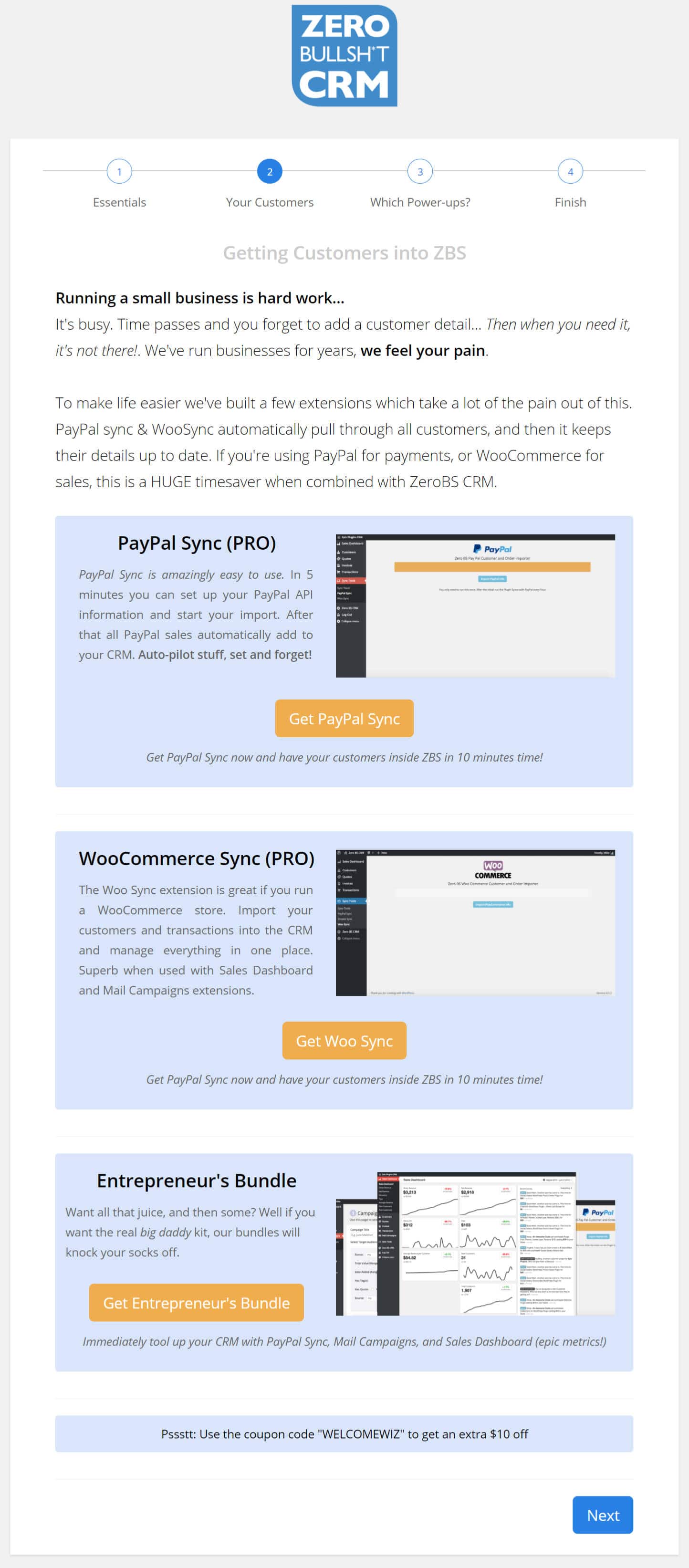 clientes de zero bs crm