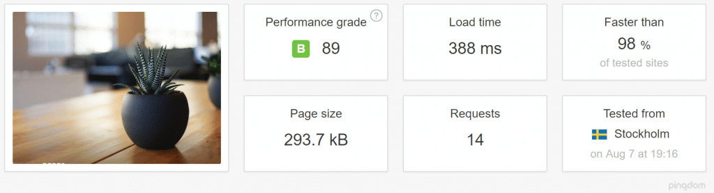 Prueba de velocidad perf3 Estocolmo