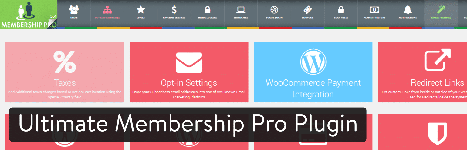 Plugin de membresía de WordPress:Ultimate Membership Pro WordPress Plugin