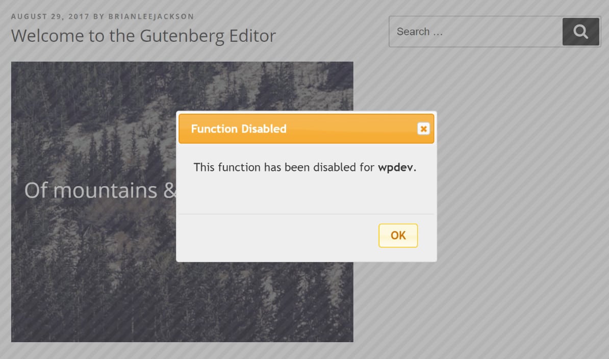 Deshabilitar hacer clic con el botón derecho en WordPress