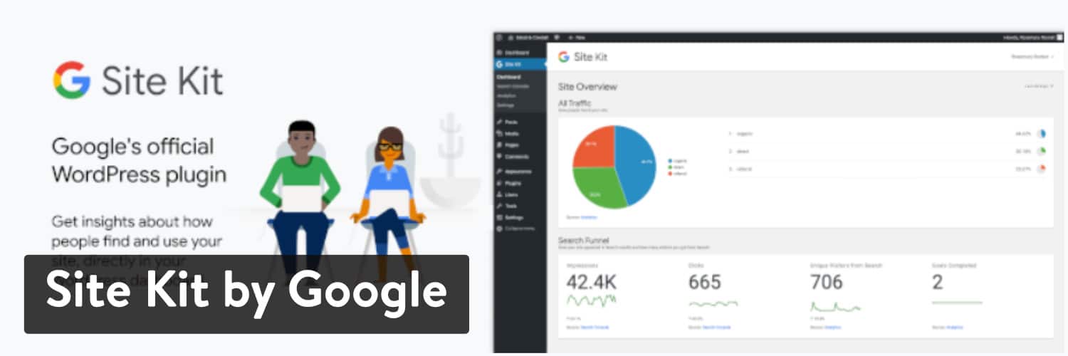 Site Kit de Google el plugin de WordPress