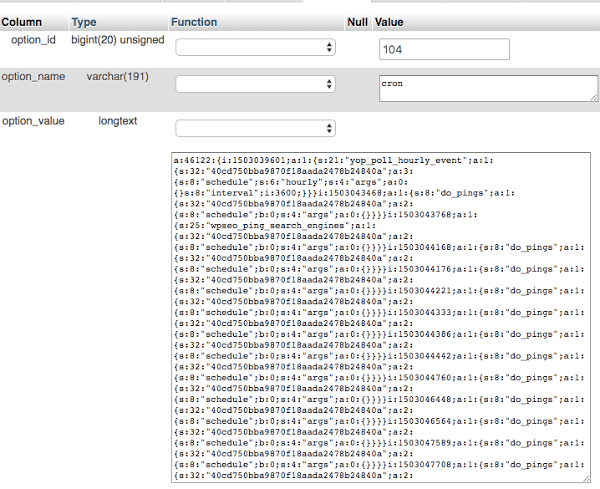 Cron - do_pings