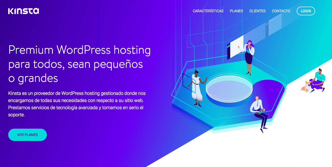 Nuevo sitio web de Kinsta