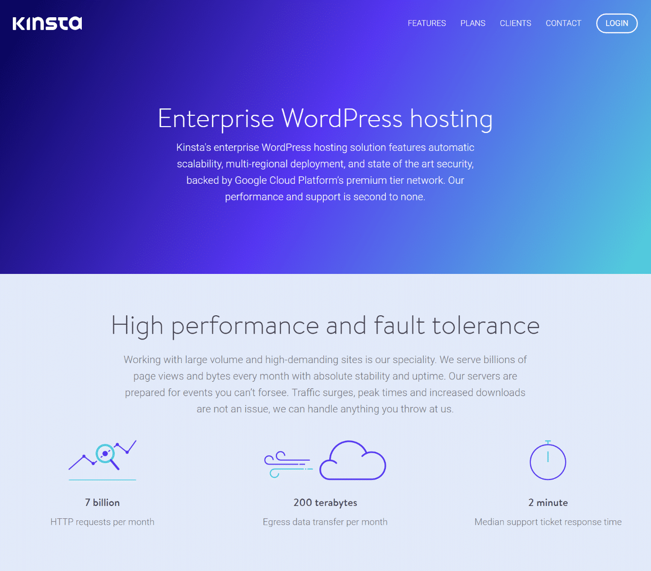 Ejemplo de landing page