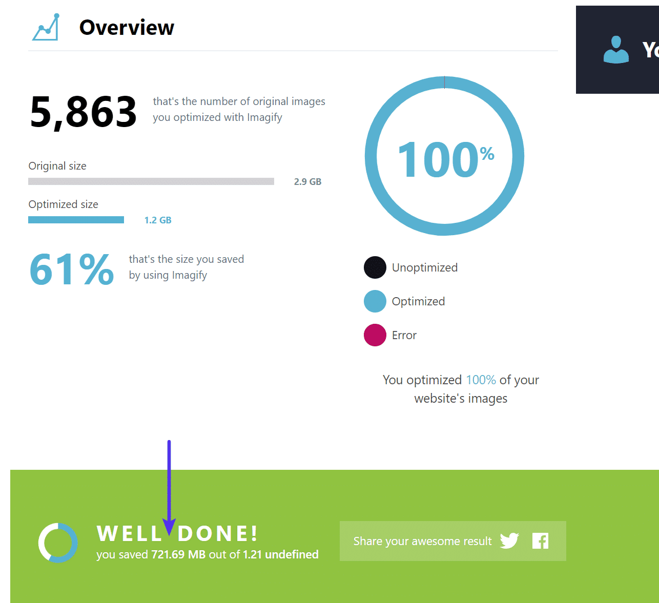 Ahorro en optimización de imágenes por lotes