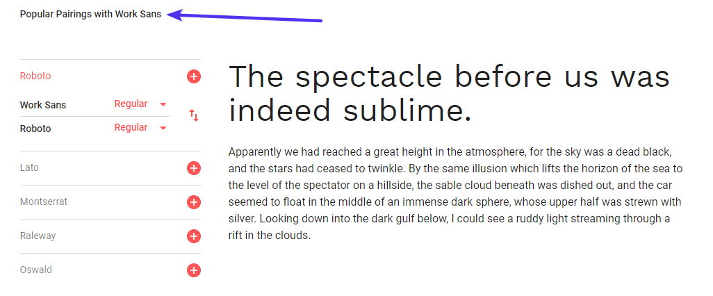 Donde encontrar parejas de Google Fonts