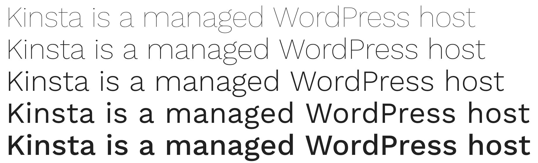 Fuente Work Sans de Google