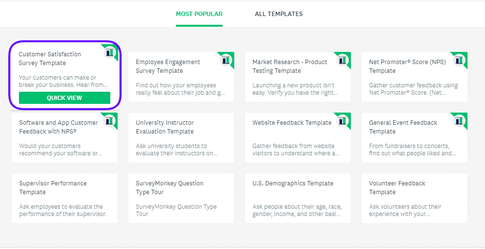 Plantilla de satisfacción del cliente