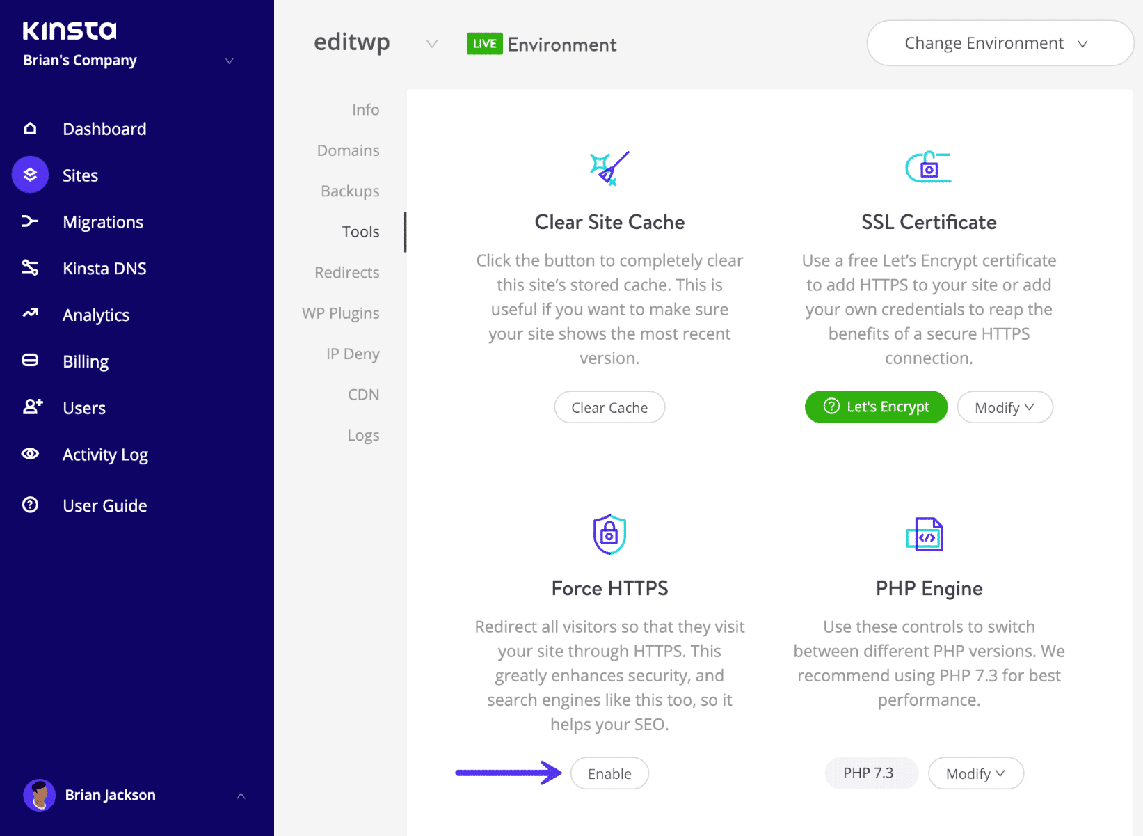 Forzar HTTPS