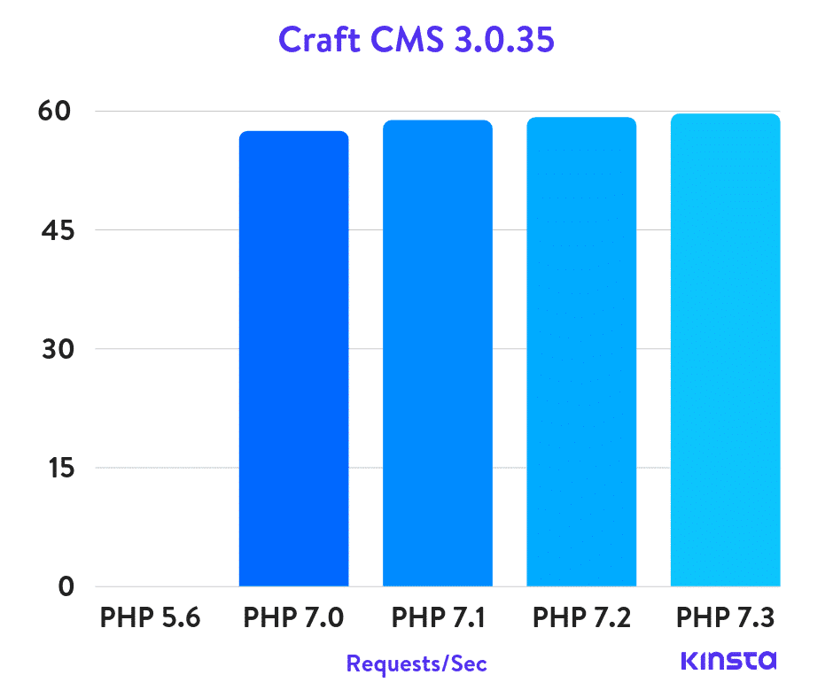 Puntos de referencia de Craft CMS