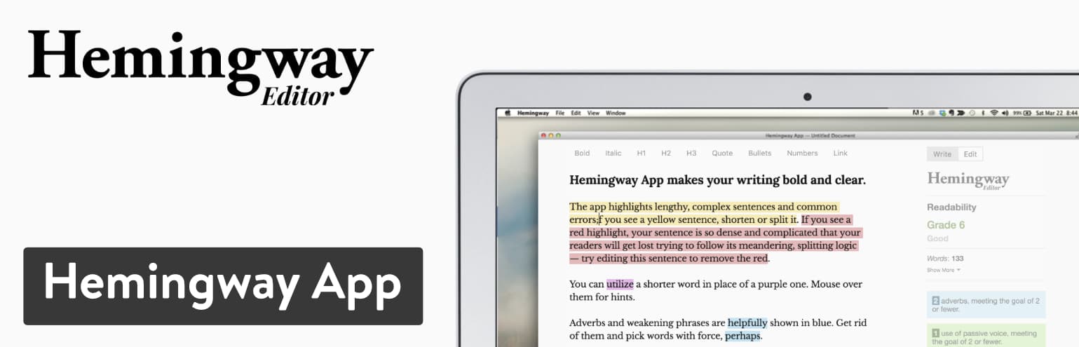 La Hemingway App 