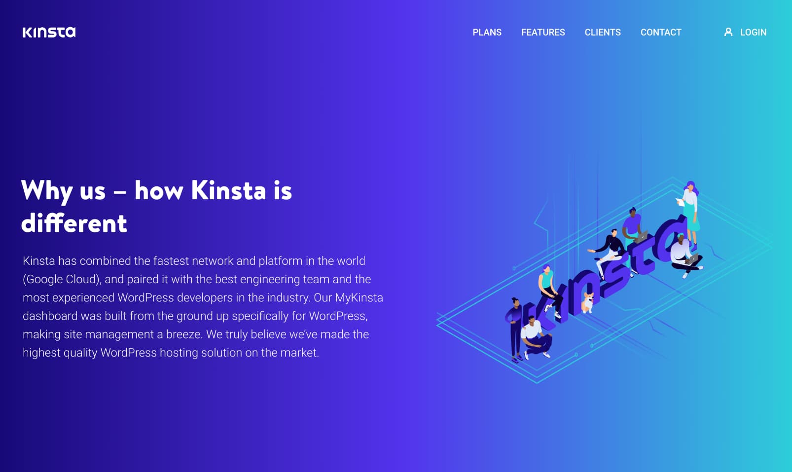 ¿Qué hace diferente a Kinsta?