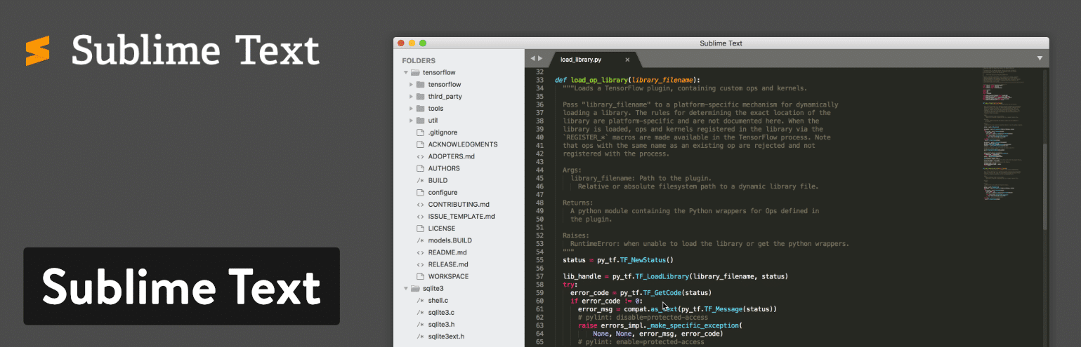 Editor Sublime Text