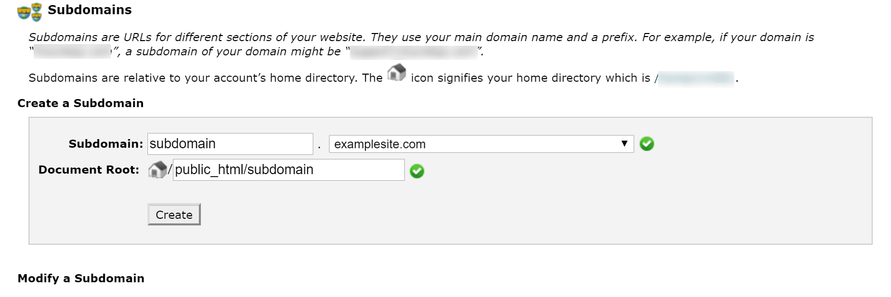 Cómo añadir un subdominio en cPanel