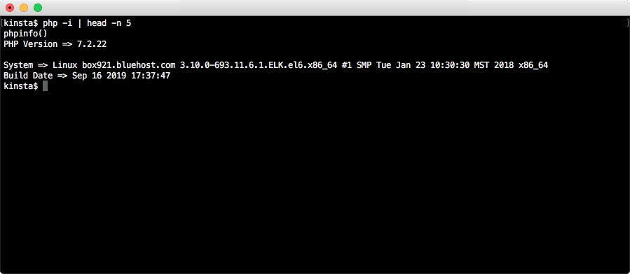 Determinación de la versión del ionCube Loader