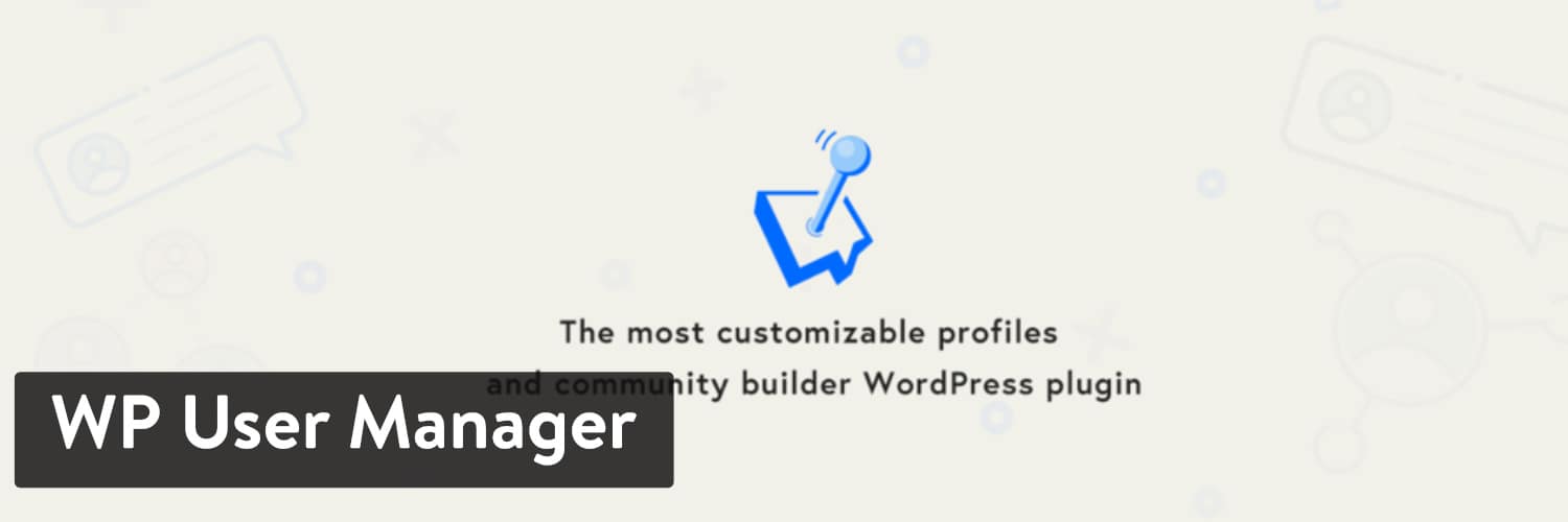 WP User Manager Plugin de WordPress