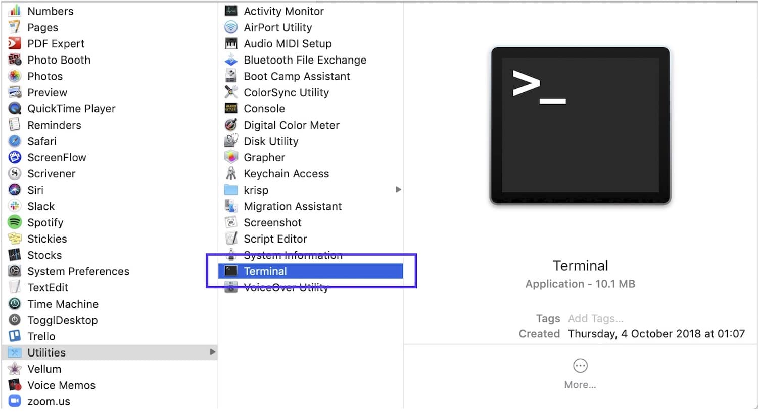 ssh terminal emulator mac