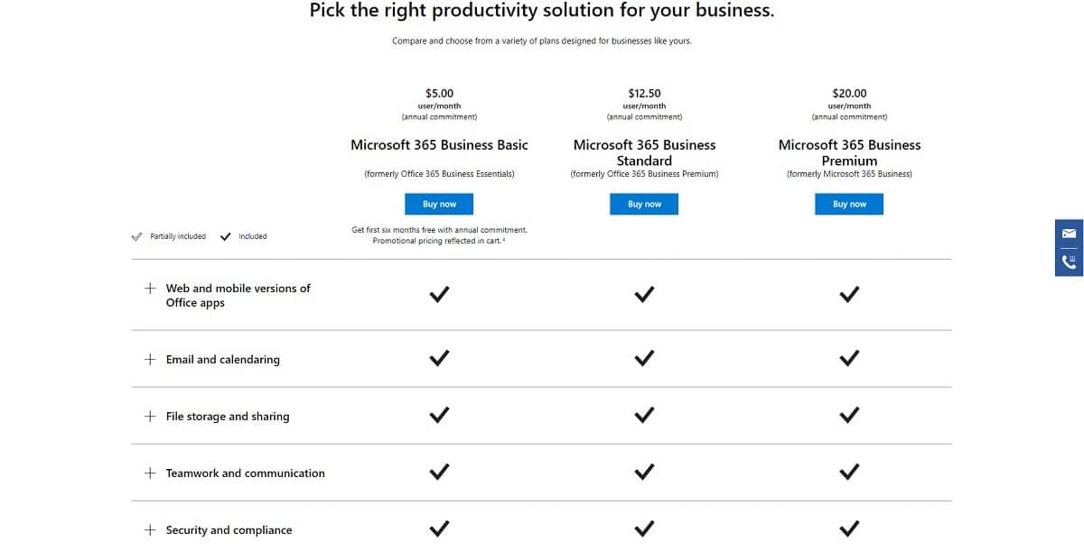 Precios de Microsoft Planner