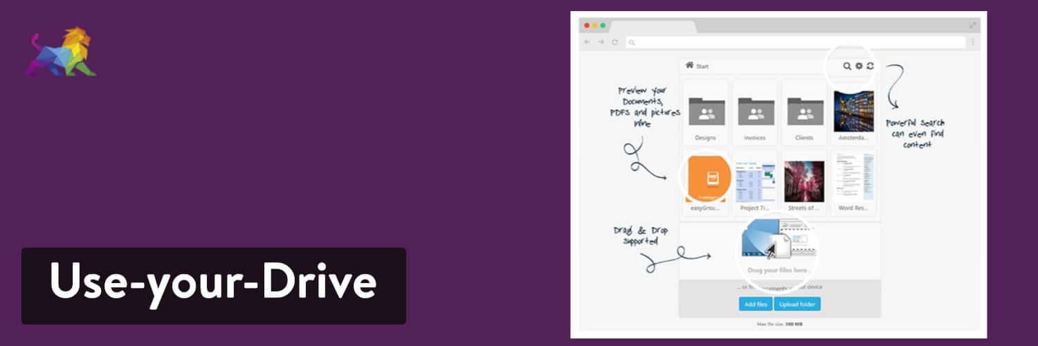 Use-your-Drive WordPress Plugin
