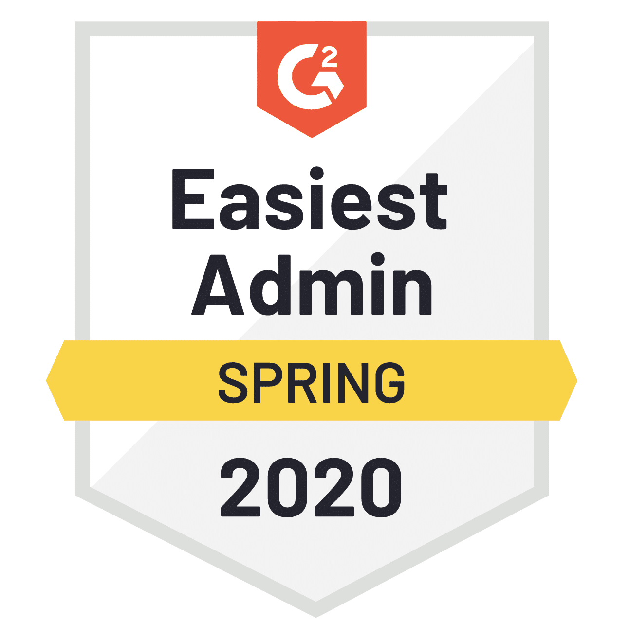 Premio G2 Easiest Admin Primavera 2020