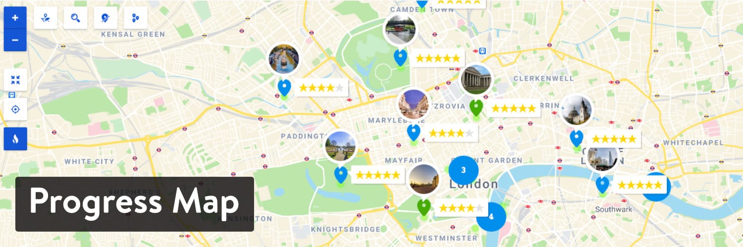 Progress Map plugin
