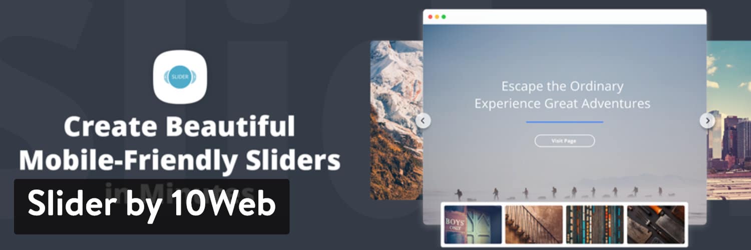 Slider by 10Web WordPress plugin