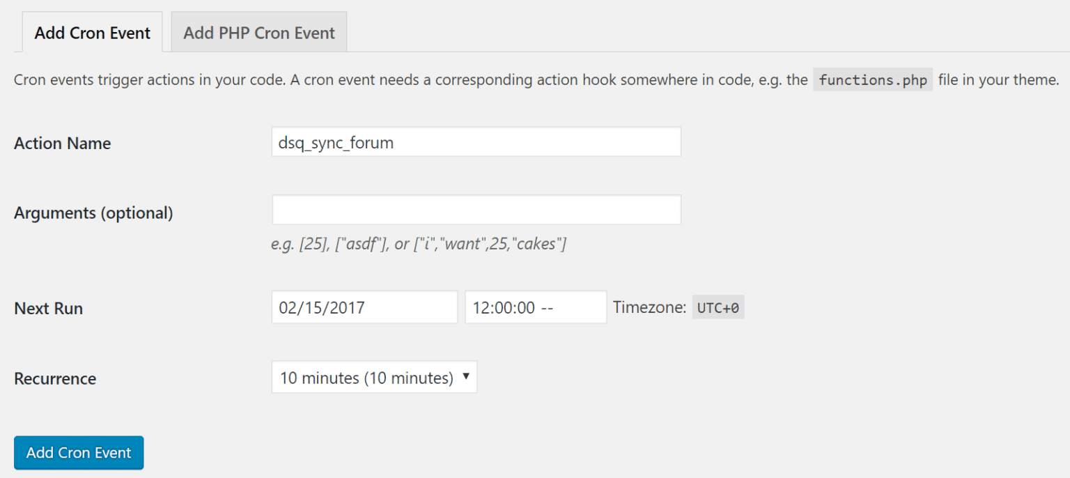 Cómo Crear y Modificar un Cron Job de WordPress