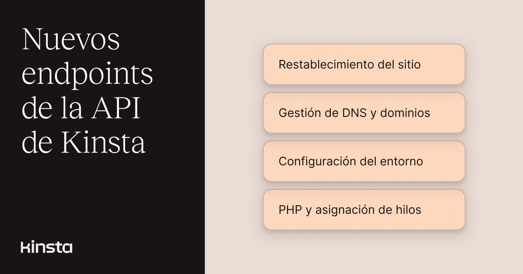 Restablecer sitios, gestionar registros DNS y mucho más con la API de ...