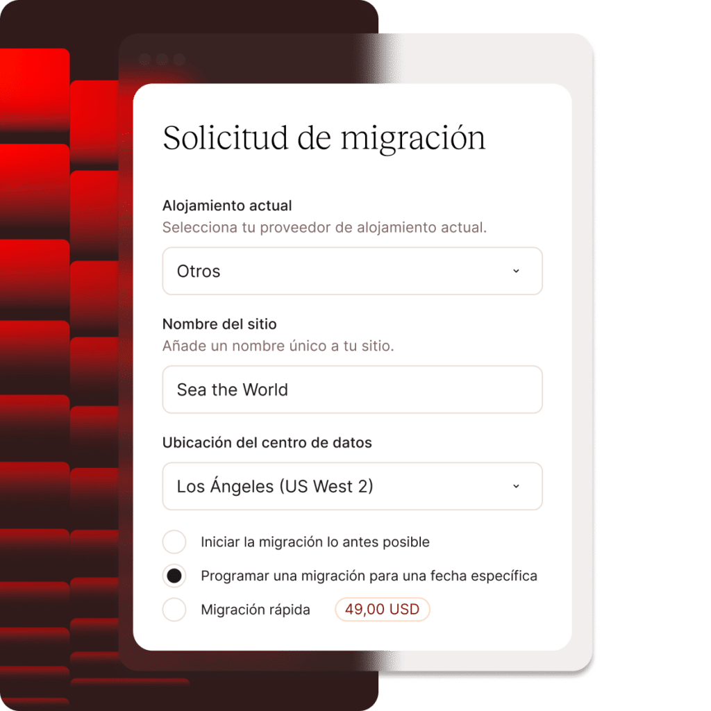 Migraciones gratuitas ilimitadas desde Rocket a Kinsta, realizadas por expertos.
