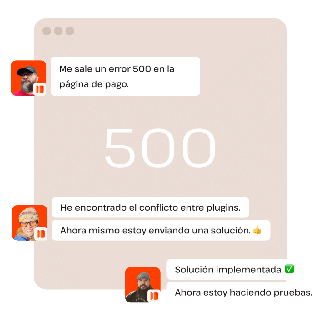 Disfruta de una resolución de problemas colaborativa con el servicio de asistencia de Kinsta