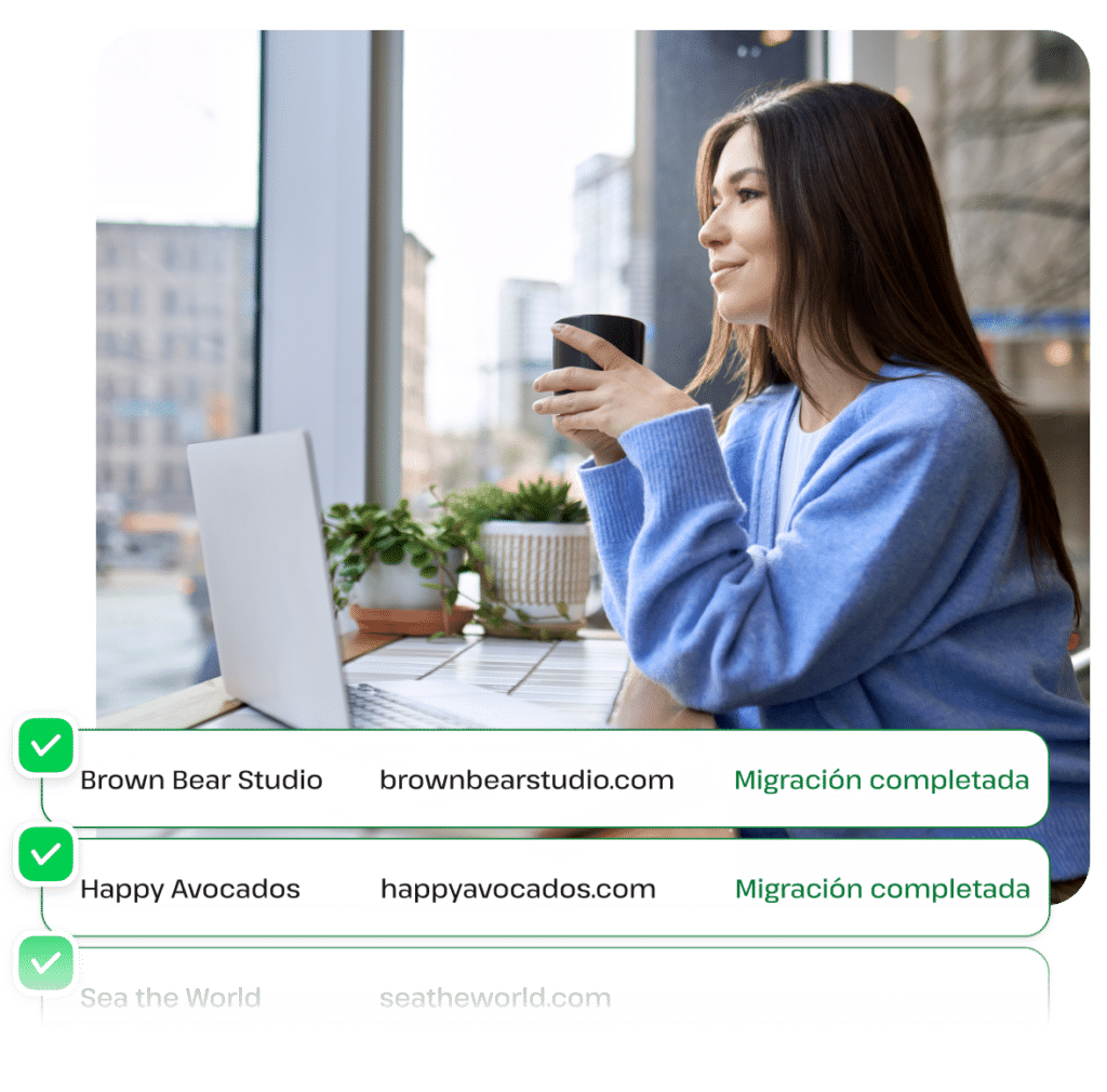 Migraciones ilimitadas y realizadas por expertos del equipo de migraciones de Kinsta