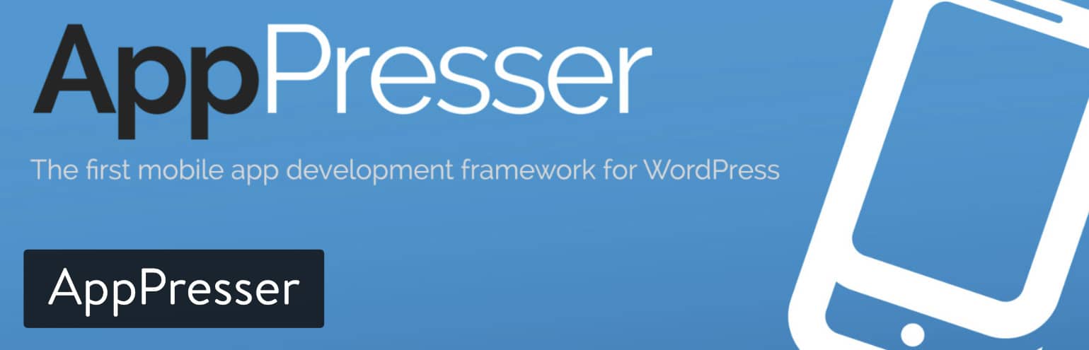 Extension WordPress mobile AppPresser