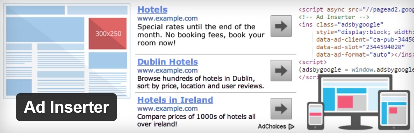 Plugin Ad Inserter WordPress